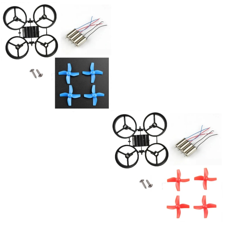 Rc Helicopter Battery - JJRC H36 Eachine E010 مجموعة إطارات