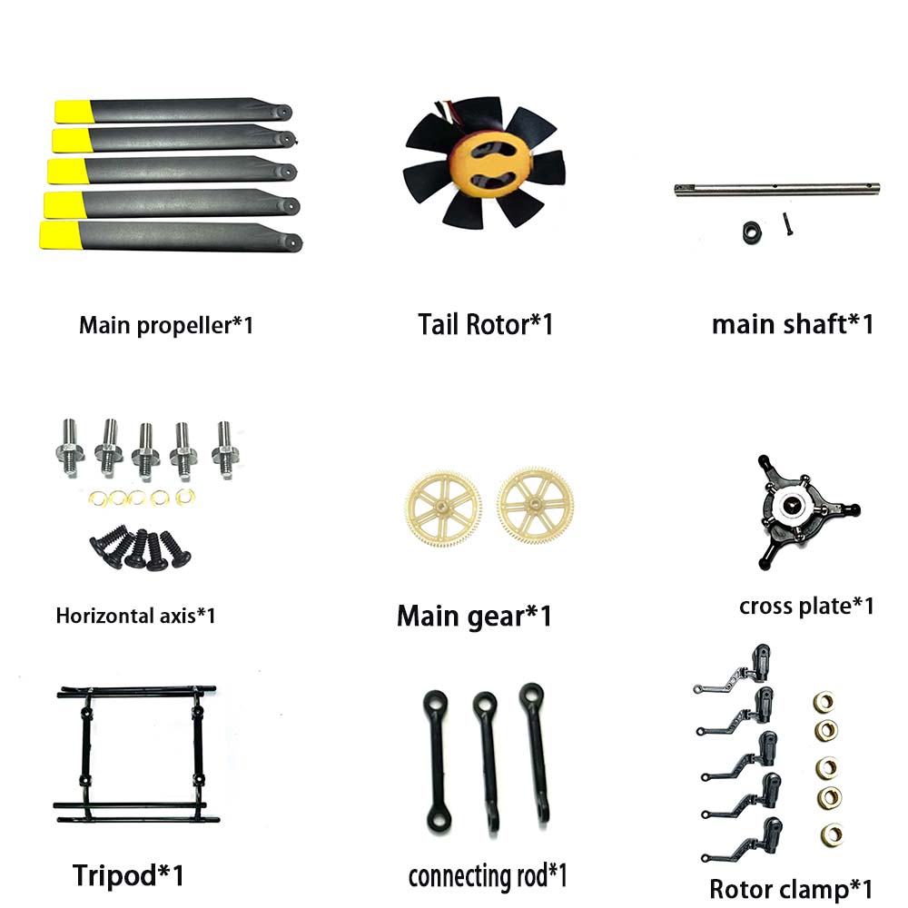 Rc Helicopter Coaxial - صندوق قطع غيار طائرات هليكوبتر RC