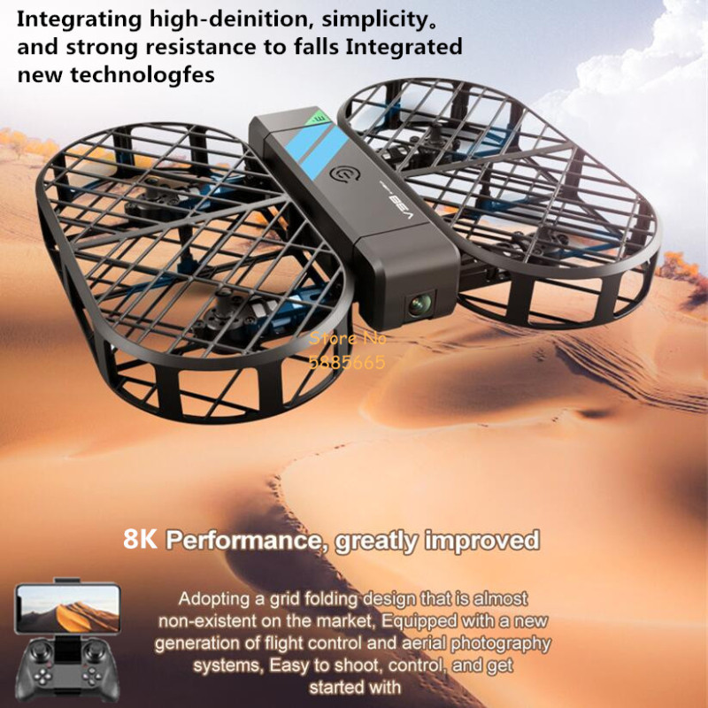 كاميرا 8K عالية الدقة 360 °    - مراجعة Rc Helicopter Electric وسعره