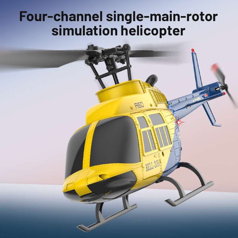 جديد A60 Rc طائرة هليكوبتر 2.4 - مراجعة Rc Helicopter Gyro وسعره