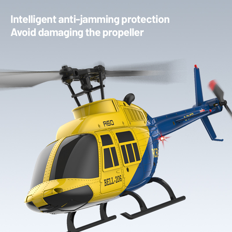 جديد A60 Rc طائرة هليكوبتر 2.4 - مراجعة Rc Helicopter Gyro وسعره