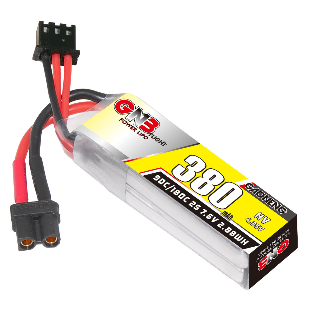 بطارية ليثيوم بوليمر GNB 2S 7. - مراجعة Rc Helicopter Coaxial وسعره