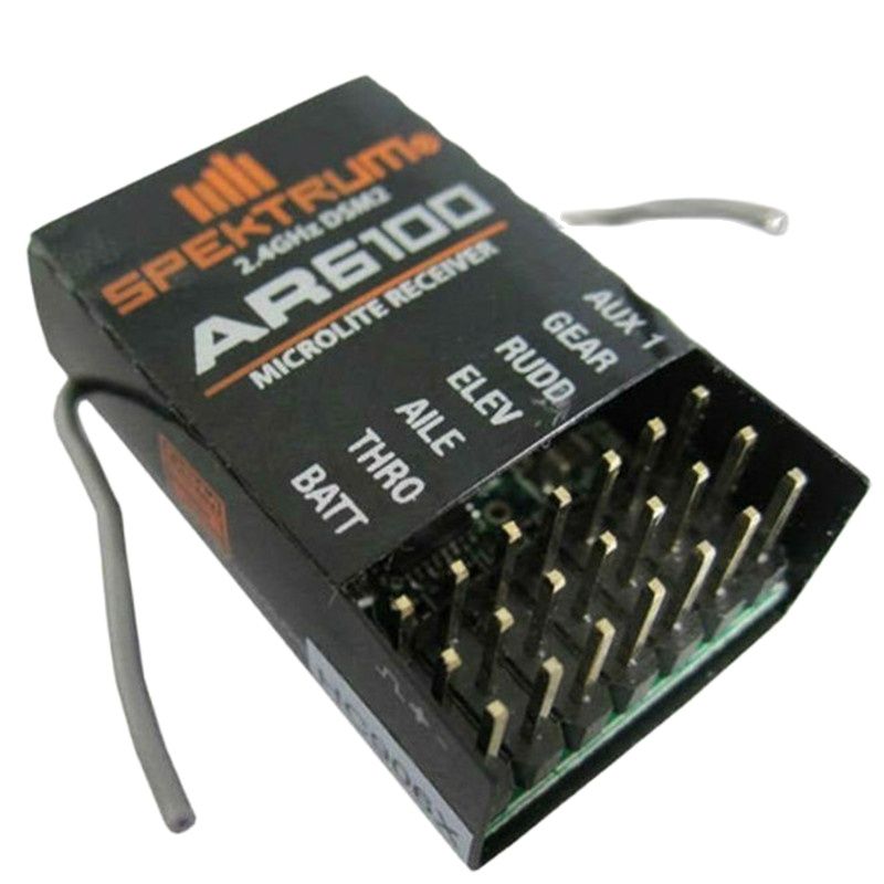 جهاز استقبال AR6100 DSM2 6CH 2 - مراجعة Rc Helicopter Battery وسعره