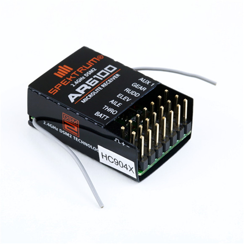 جهاز استقبال AR6100 DSM2 6CH 2 - مراجعة Rc Helicopter Battery وسعره
