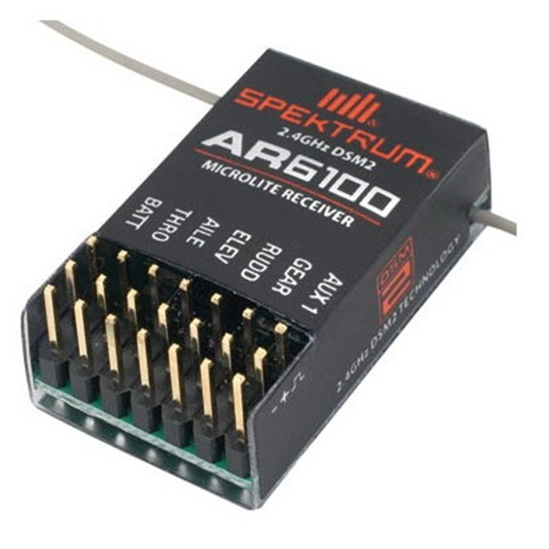 جهاز استقبال AR6100 DSM2 6CH 2 - مراجعة Rc Helicopter Battery وسعره